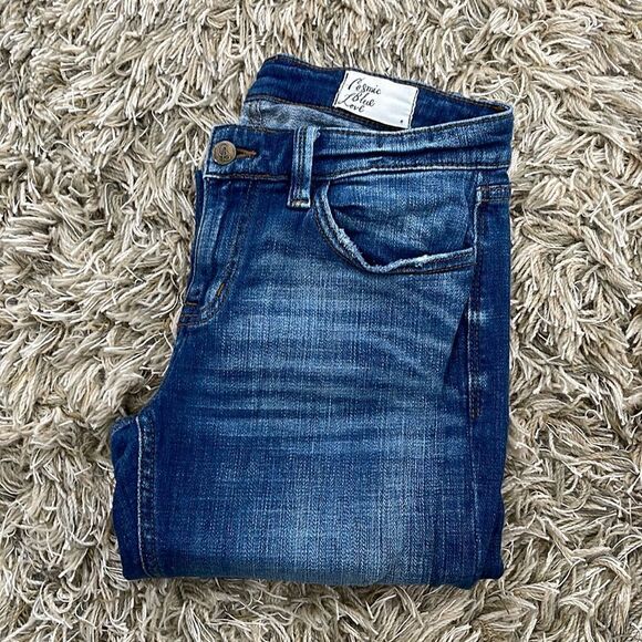 Cosmic Blue Love Jeans Size 27 - Picture 3 of 8
